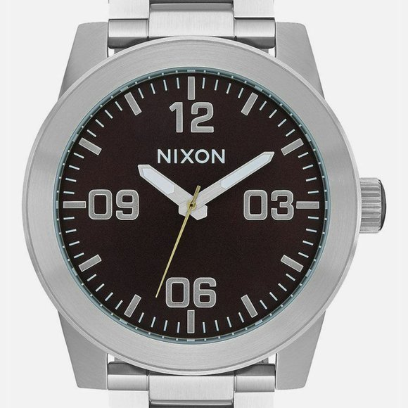 Nixon Men's Corporal SS Watch Dark Cedar